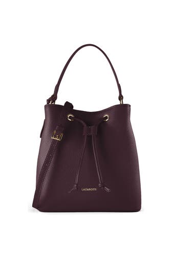 LAZAROTTI Handtasche burgundy
