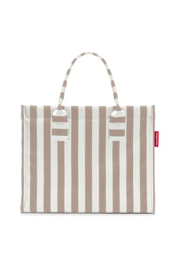 REISENTHEL Shopper summerstripes coffee