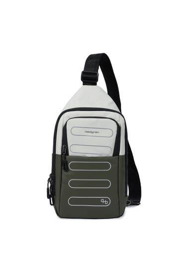 HEDGREN Umhängetasche vaporous grey-olive