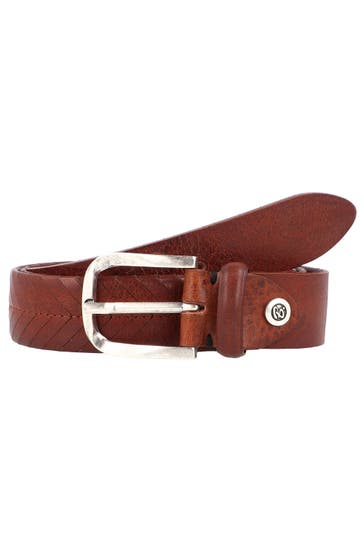 B.BELT Business-Gürtel braun