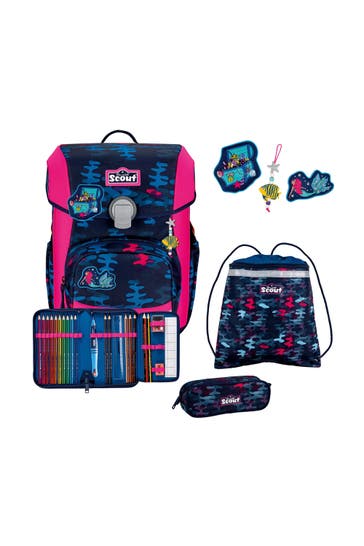 SCOUT Neo Schulranzen-Set 4-teilig