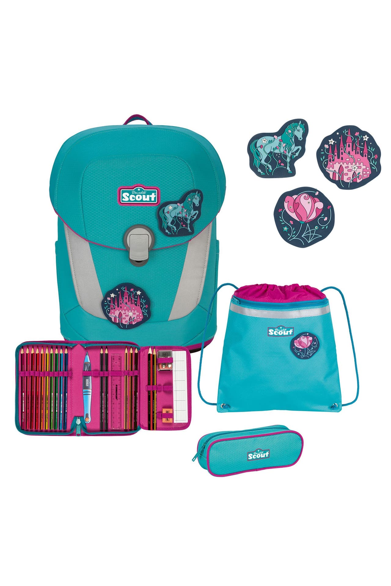 SCOUT Sunny II Schulranzenset 4tlg., Bild 1
