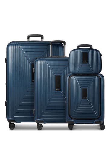 REDOLZ Koffer dark blue metallic