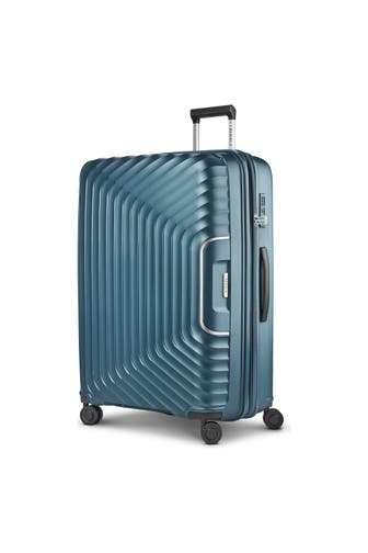 REDOLZ Koffer blue metallic