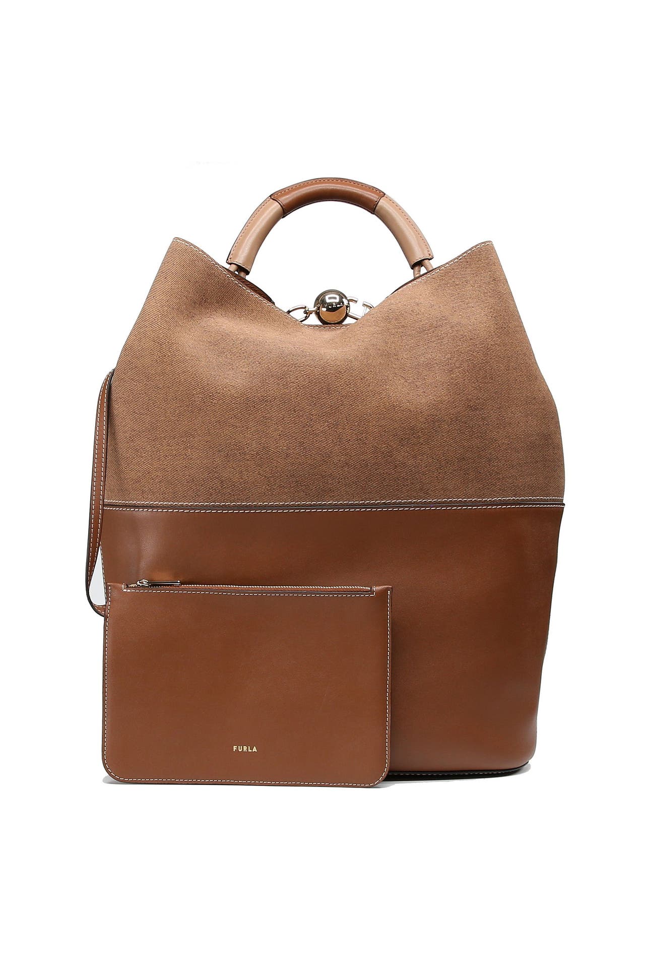FURLA Shopper cognac h-deserto, Bild 1