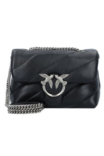 PINKO Umhängetasche nero-old silver