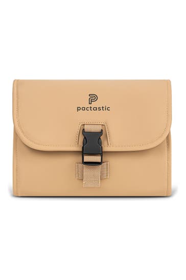 PACTASTIC Kulturbeutel beige