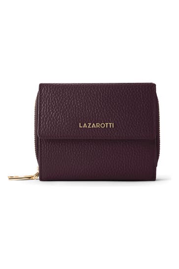 LAZAROTTI Geldbörse burgundy