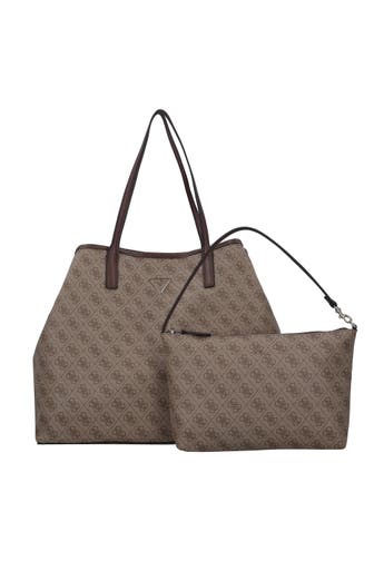 GUESS Shopper latte logo-brown