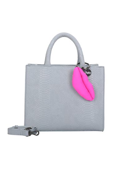 BUFFALO Shopper scaled snake blue