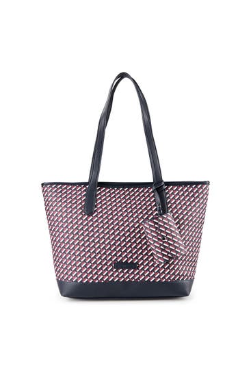 TOM TAILOR - Shopper printed blue