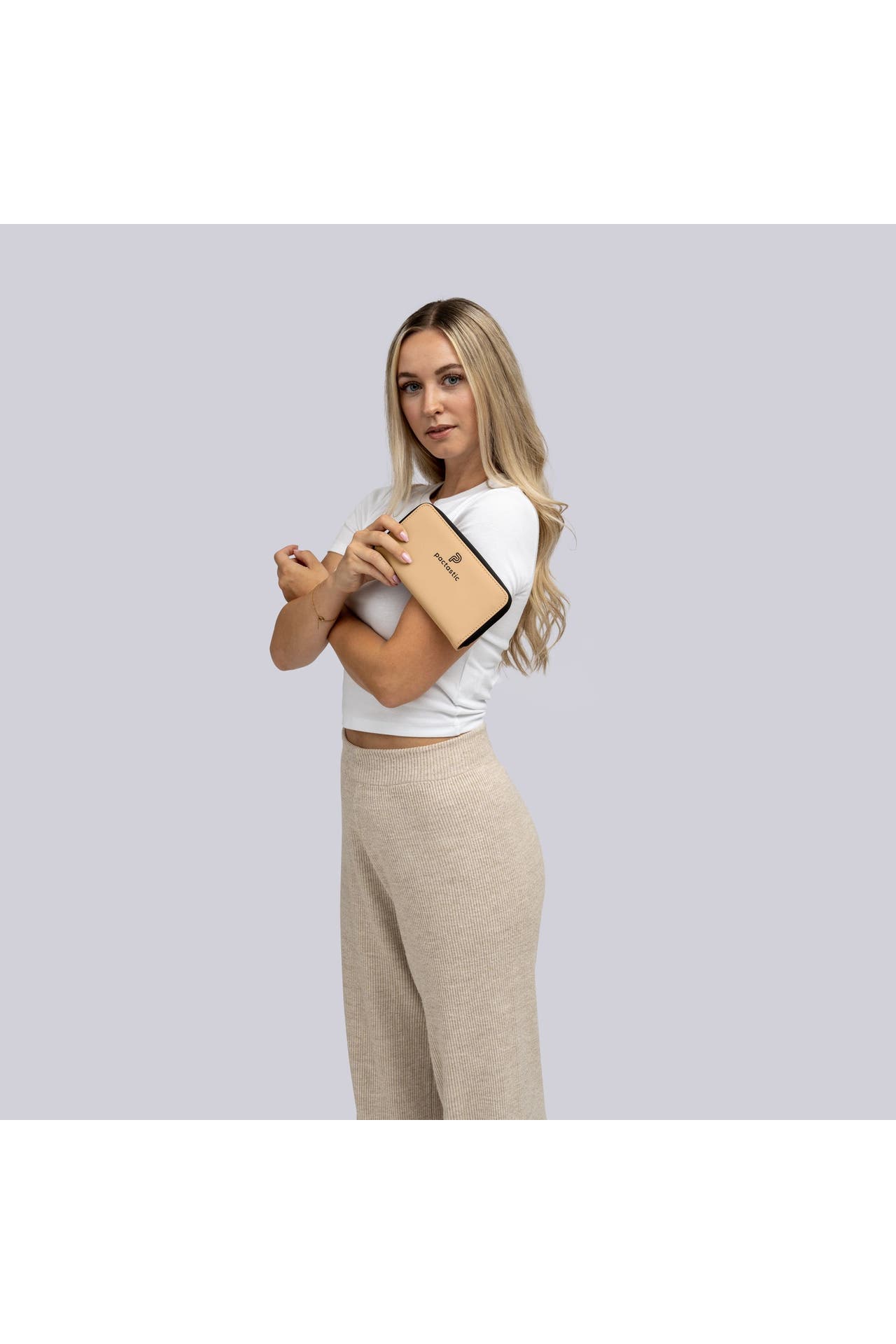 PACTASTIC Geldbörse beige, Bild 1