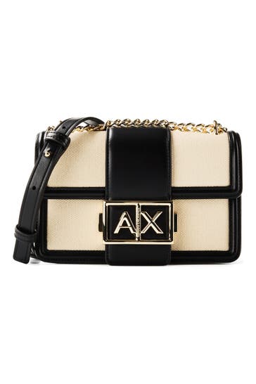 ARMANI EXCHANGE Umhängetasche natur black