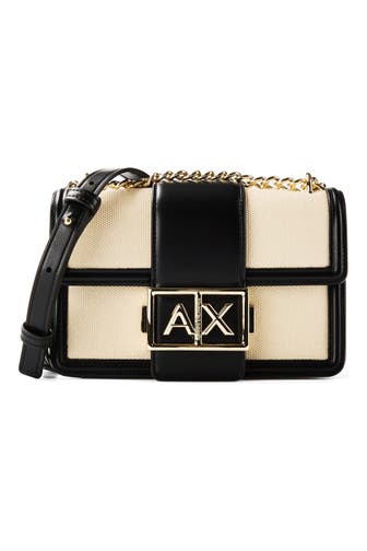 ARMANI EXCHANGE Umhängetasche natur black