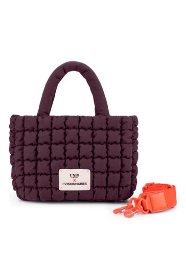 LES VISIONNAIRES Handtasche dark wine