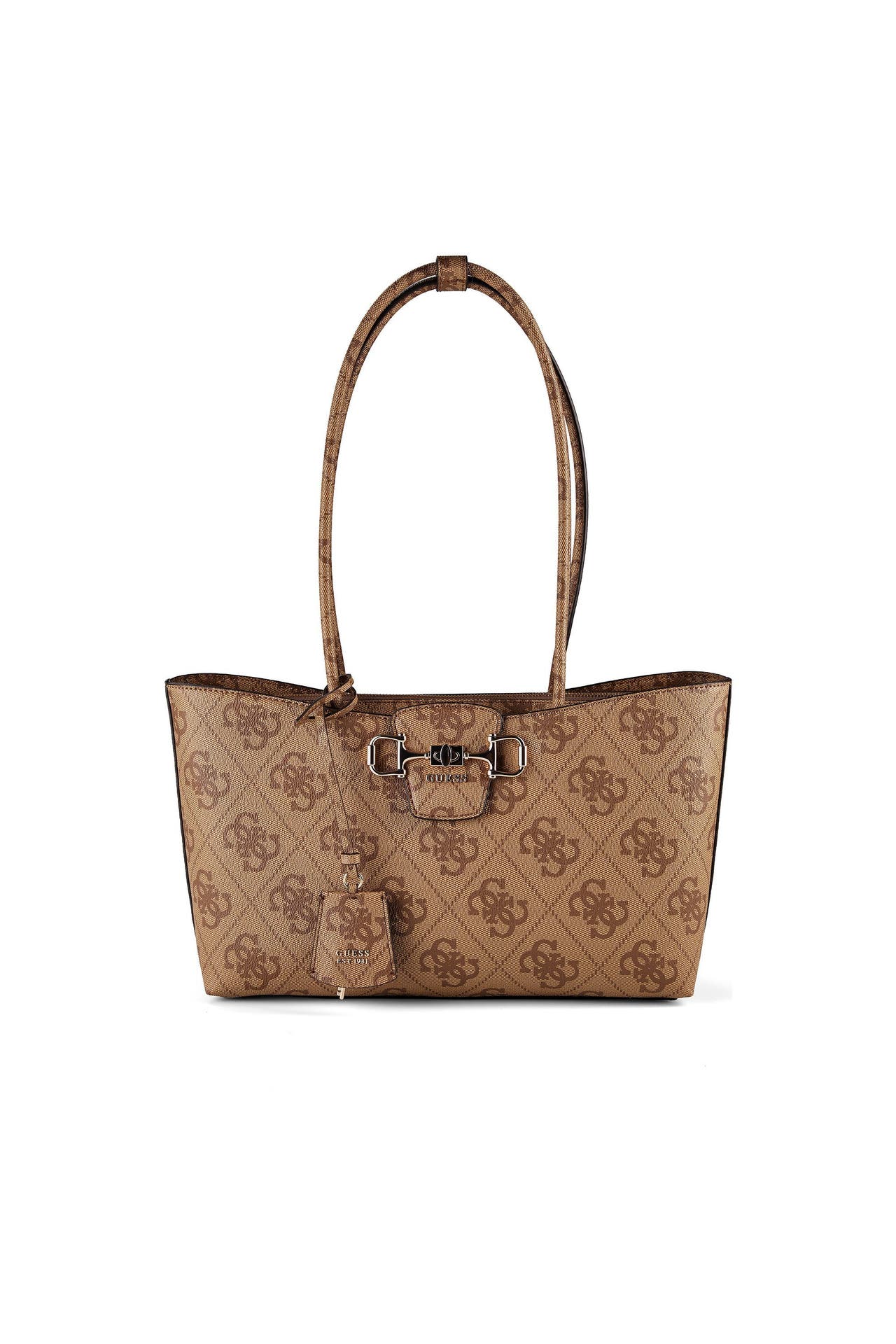 GUESS Handtasche latte logo, Bild 1