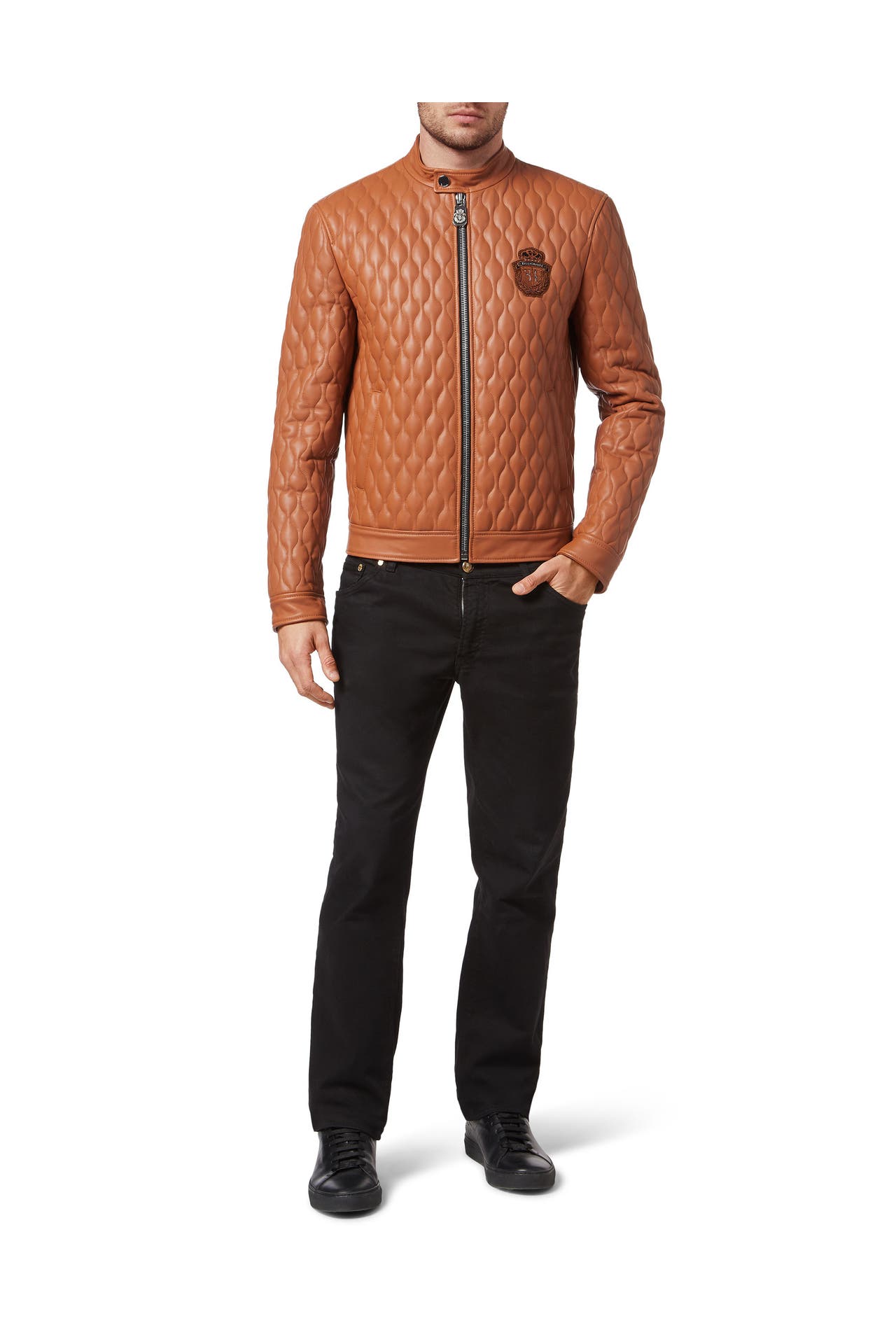 BILLIONAIRE Lederjacke 04 | brown, Bild 1