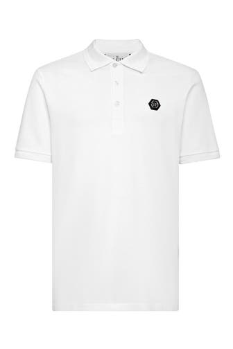 PHILIPP PLEIN Polo-Shirt SNAKE 01 | white