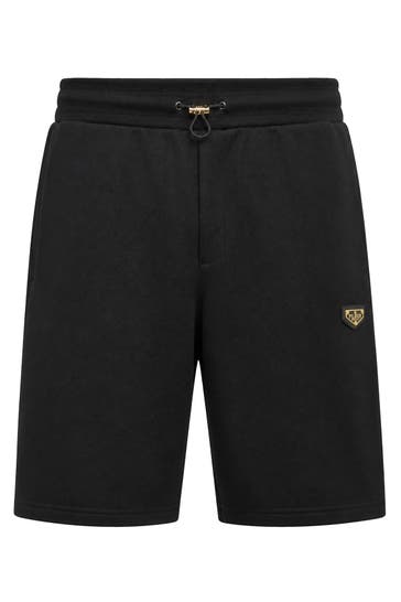 PHILIPP PLEIN Short 02 | black Wide/ Loose Fit