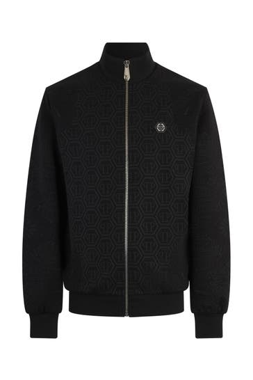 PHILIPP PLEIN Sweatjacke PAISLEY 02 | black