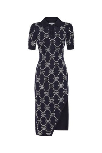 PHILIPP PLEIN Casual-Kleid MONOGRAM 24 | navy