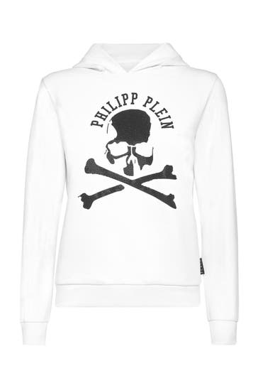 PHILIPP PLEIN Kapuzen-Sweatshirt SKULL