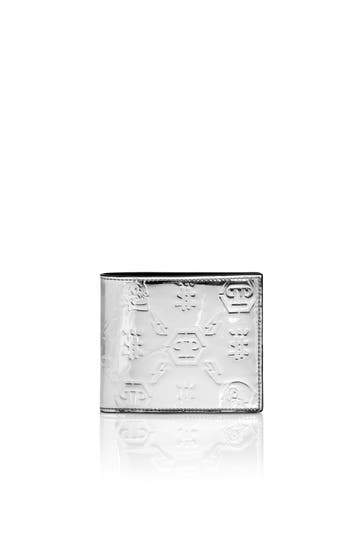 PHILIPP PLEIN Geldbörse MONOGRAM 70 | Silver