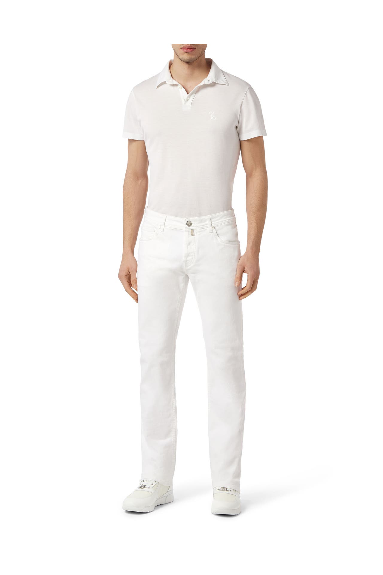 BILLIONAIRE Jeans 01 | white Straight, Bild 1