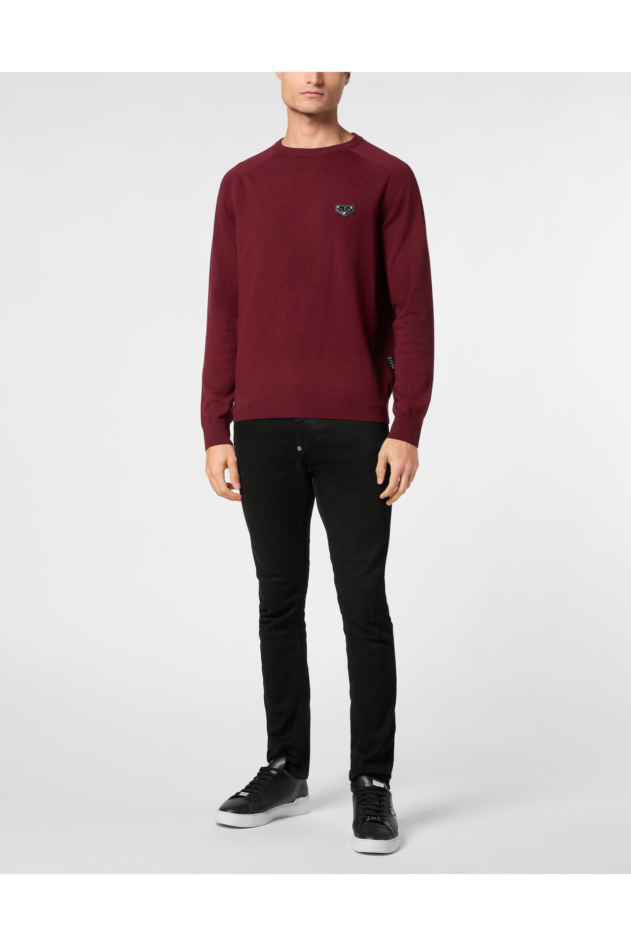 PHILIPP PLEIN Pullover 35 | Bordeaux, Bild 1