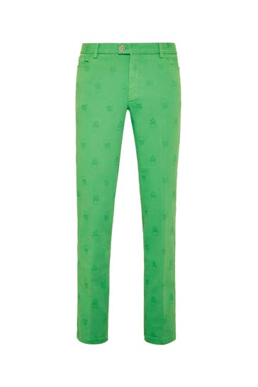 PHILIPP PLEIN Chino SKULL 05 | green Chino