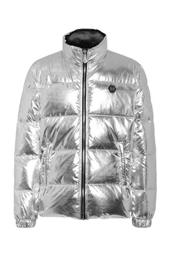 PHILIPP PLEIN Jacke GOTHIC PLEIN 70 | Silver
