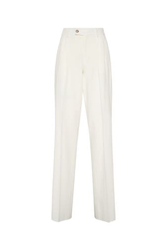 PHILIPP PLEIN Business-Hose 01 | white Straight