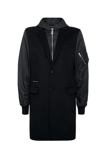 PHILIPP PLEIN Wollmantel 02 | black
