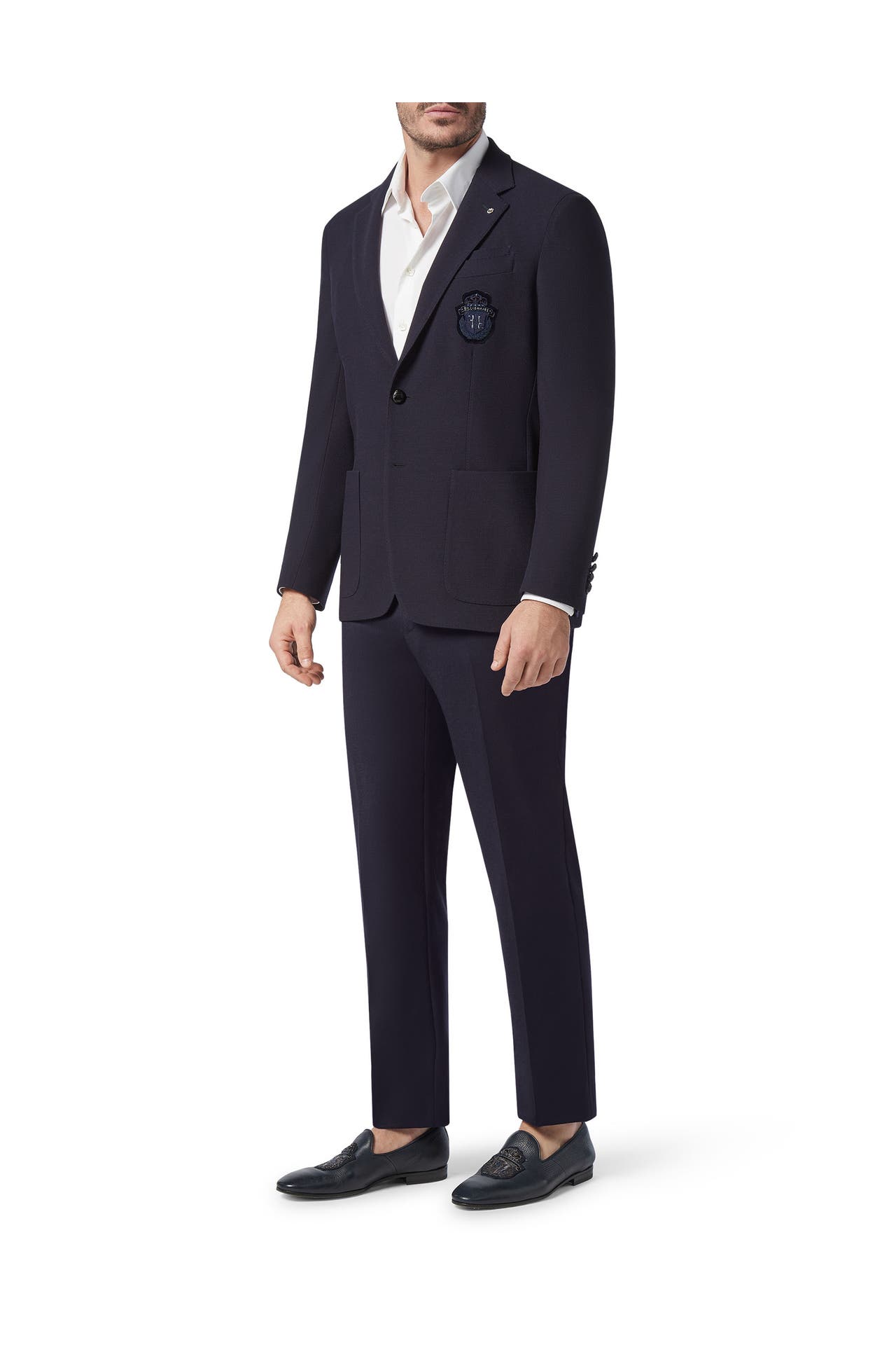 BILLIONAIRE Business-Sakko CREST 14 | darkblue Slim Fit, Bild 1