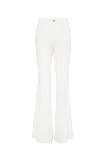 PHILIPP PLEIN Business-Hose 01 | white Flared