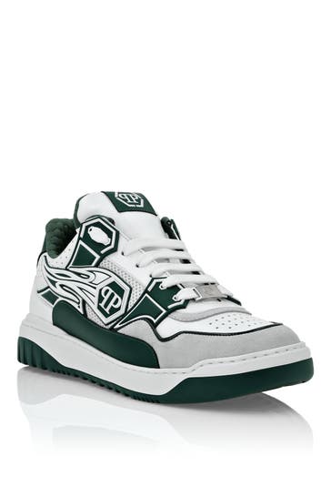 PHILIPP PLEIN Sneaker HEXAGON 0105 | white/green