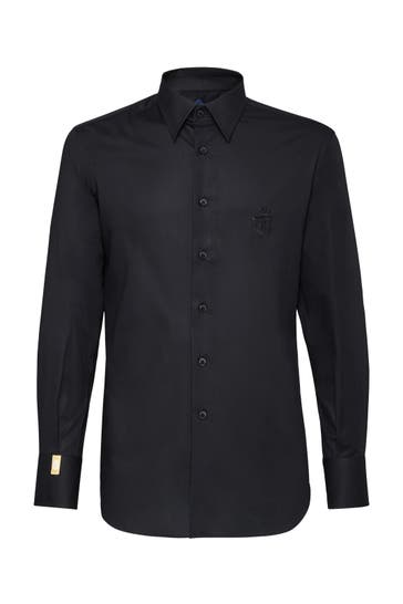 BILLIONAIRE Business-Hemd ORIGINAL 02 | black Slim Fit