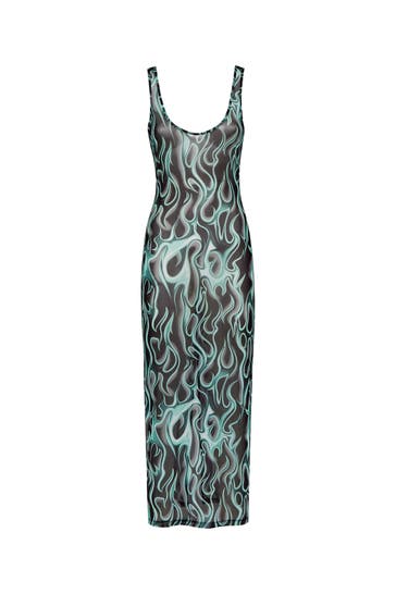 PHILIPP PLEIN Kleid FLAME 02 | black