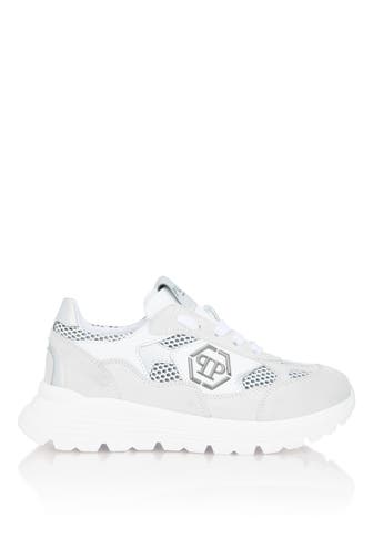 PHILIPP PLEIN Suede Low-Top Sneakers