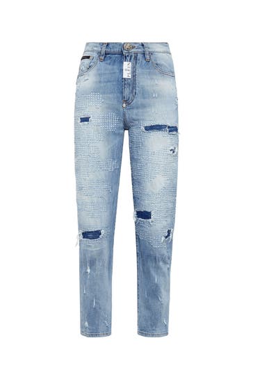 PHILIPP PLEIN Jeans 07RB | RazarBladeBlue Boyfriend