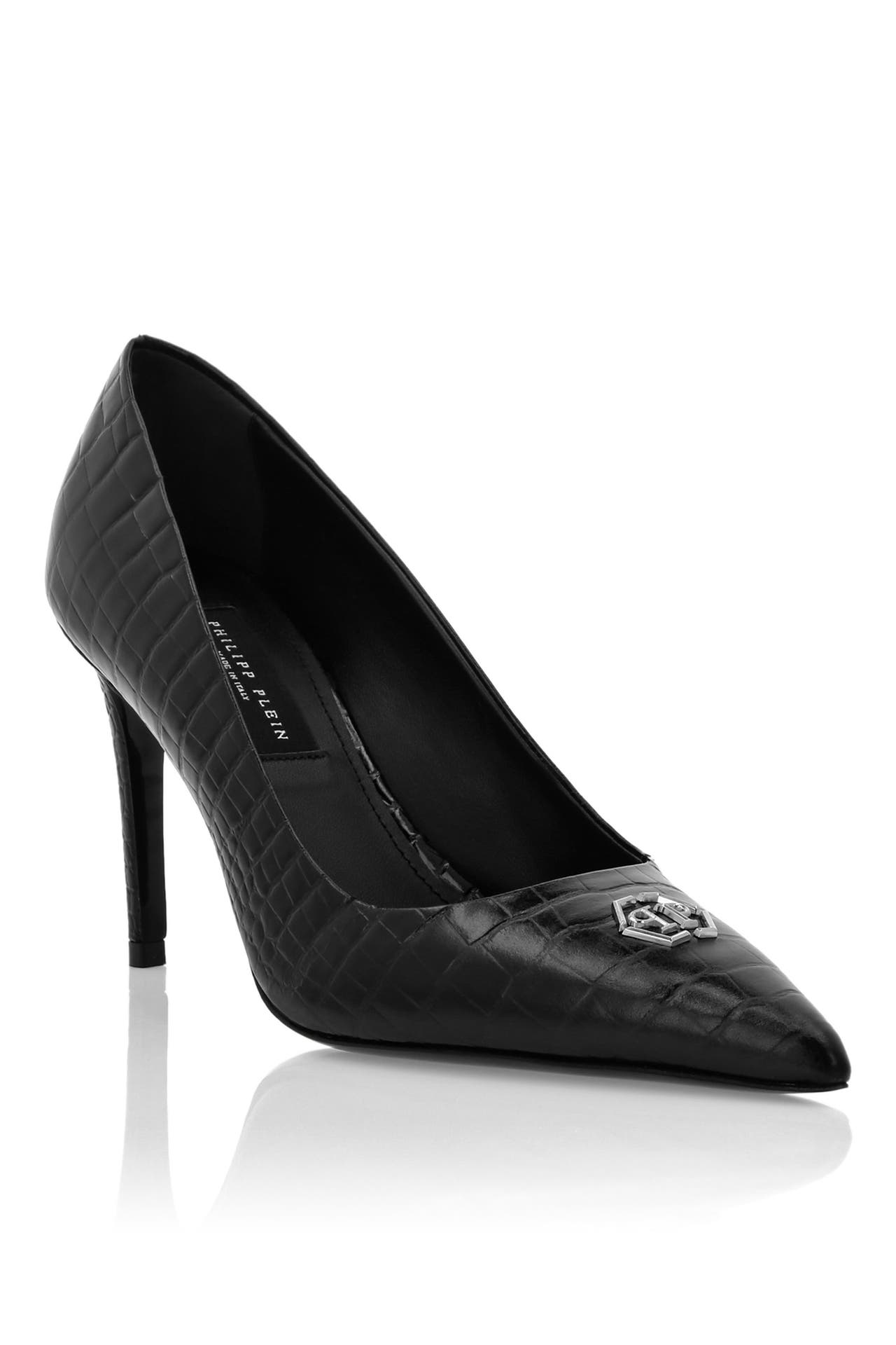 PHILIPP PLEIN High Heels HEXAGON 02 | black, Bild 1