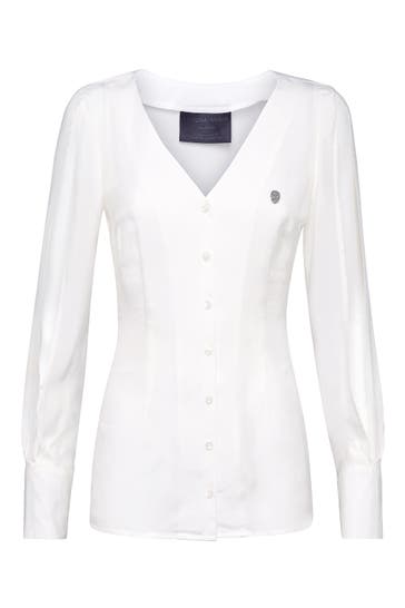 PHILIPP PLEIN Casual-Bluse 01 | white