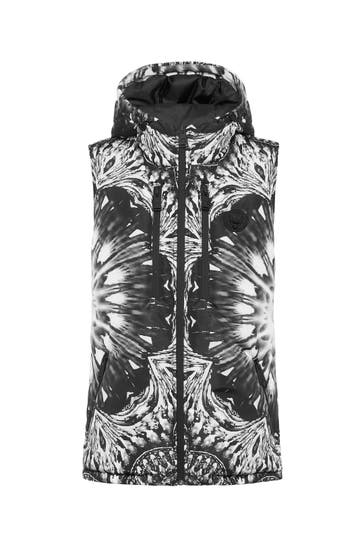 PLEIN SPORT Weste OPTICAL FLOWER 02 | black