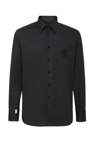 BILLIONAIRE Business-Hemd 02 | black Slim Fit