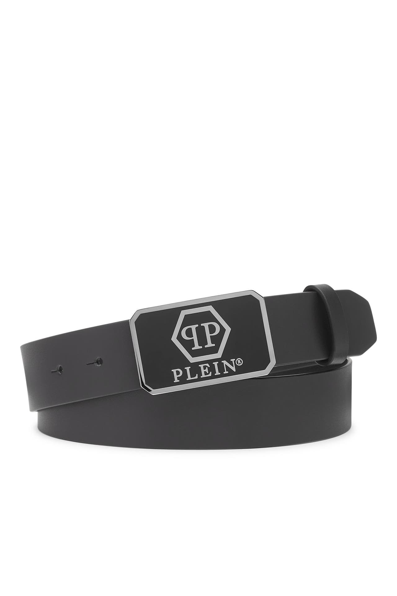 PHILIPP PLEIN Casual-Gürtel HEXAGON 0291 | black/nickel, Bild 1