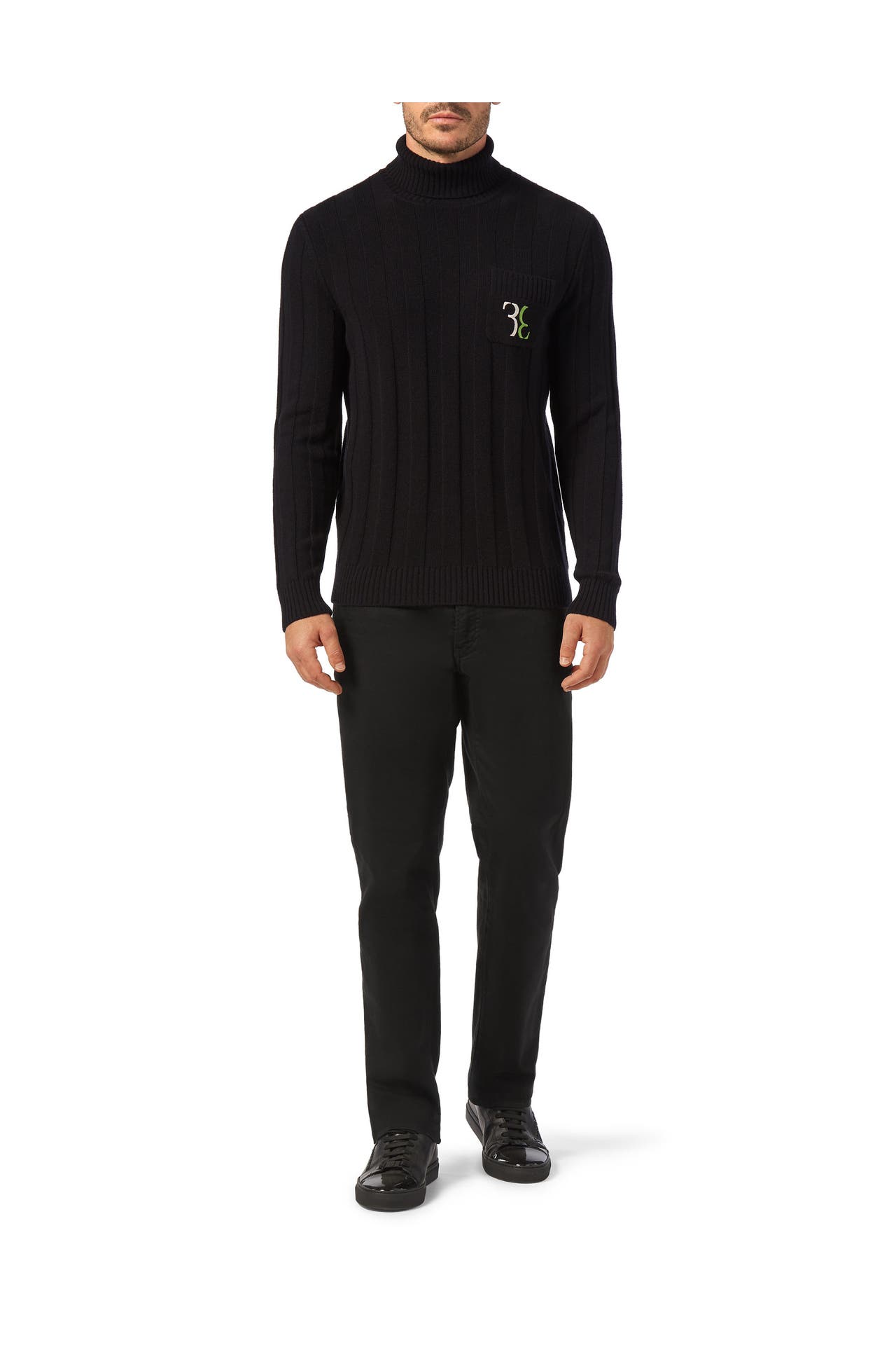BILLIONAIRE Pullover DOUBLE B 02 | black, Bild 1