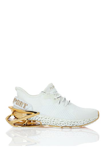 PLEIN SPORT - Sneaker THUNDER FORCE GENX 0116 | white/gold