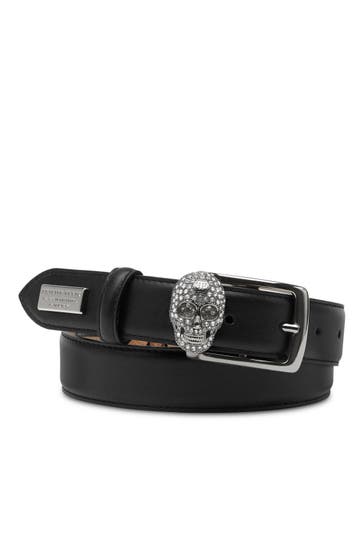 PHILIPP PLEIN Gürtel SKULL 02 | black