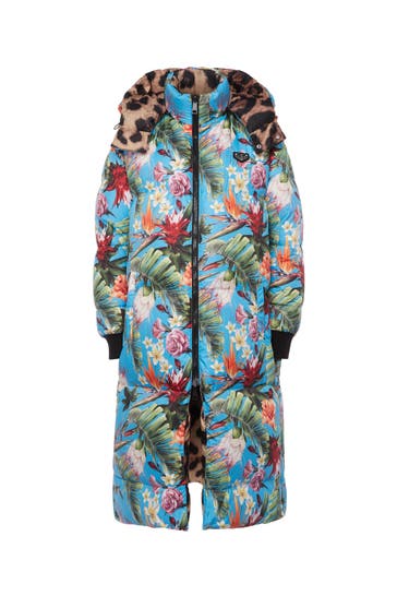 PHILIPP PLEIN Jacke ICONIC PLEIN 1721 | leopard/multicolor