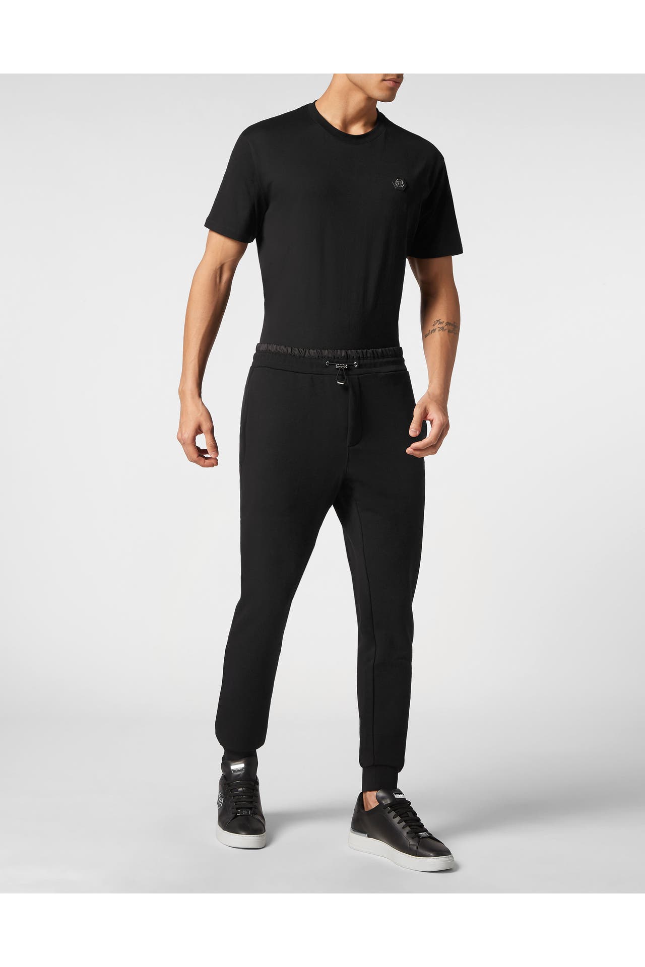 PHILIPP PLEIN Sweatpant HEXAGON 02 | black Loose Fit, Bild 1